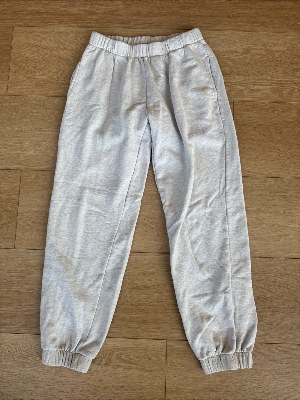 Brandy Melville Light Gray women’s Jogger Sweatpants